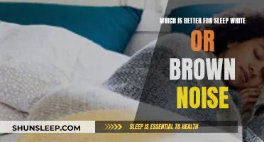 White vs Brown Noise: Which One Helps You Sleep Better?