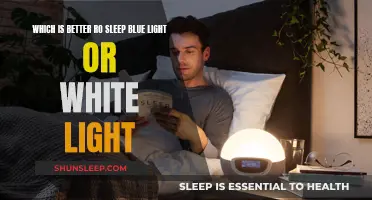 Blue vs. White Light: Better Sleep?