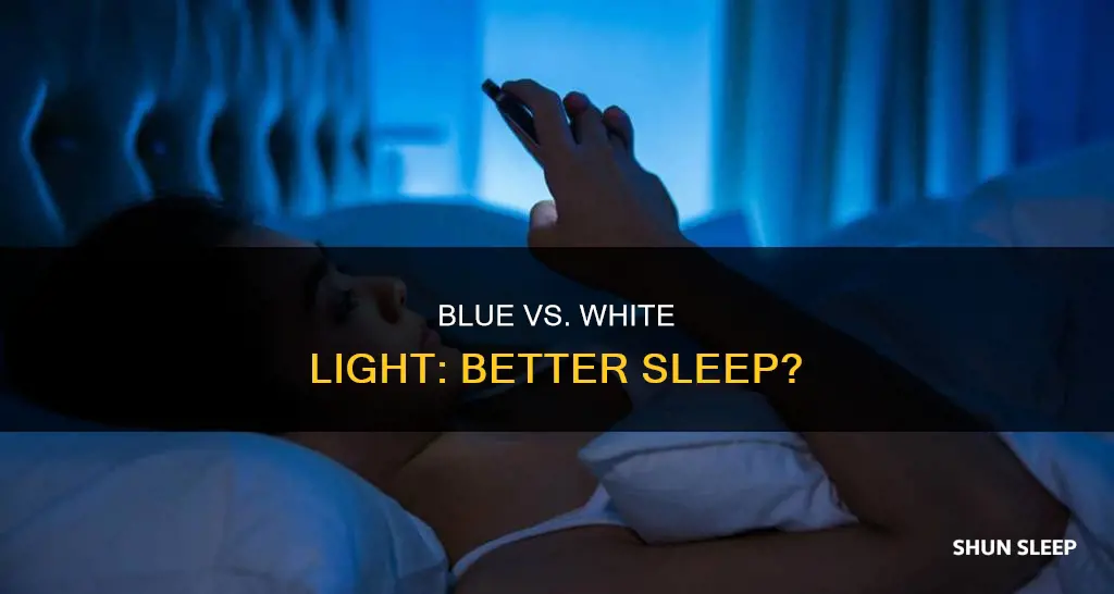 which is better ro sleep blue light or white light