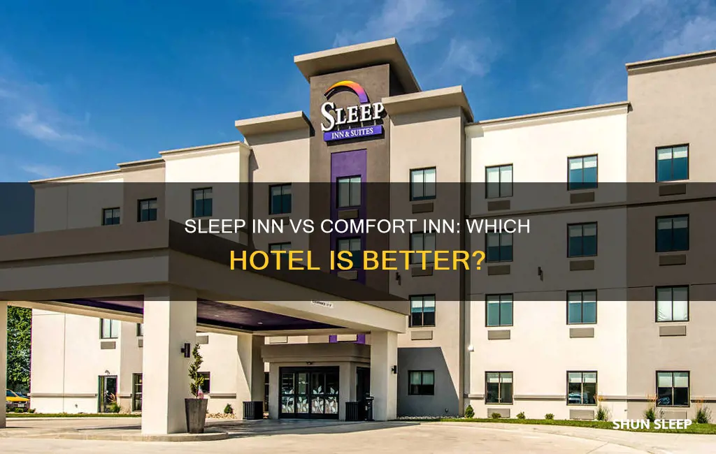 which is better sleep inn or comfort inn