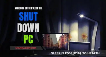 Sleep or Shut Down: What's Best for Your PC?
