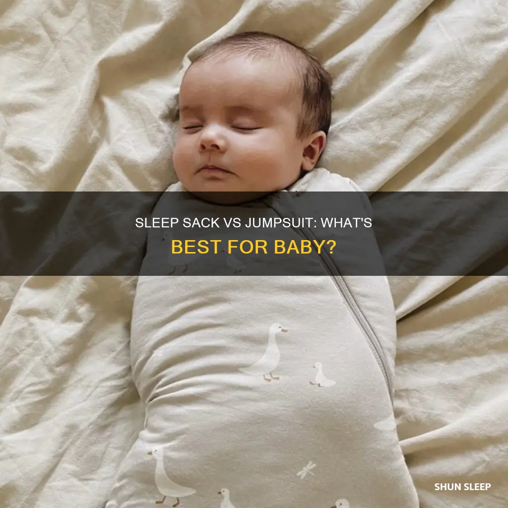 which is better sleep sack vs jumpsuit
