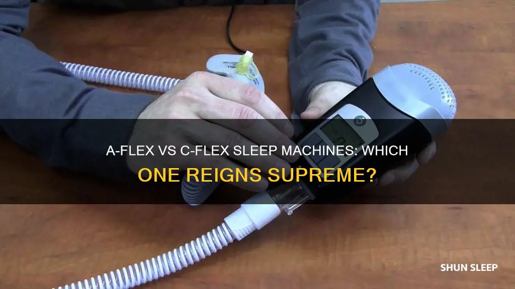 which is better the a-flex or c-flex sleep machine