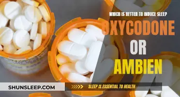 Oxycodone vs. Ambien: Which Drug Helps You Sleep Better?