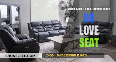 Recliner vs. Love Seat: Which is Better for Sleep?