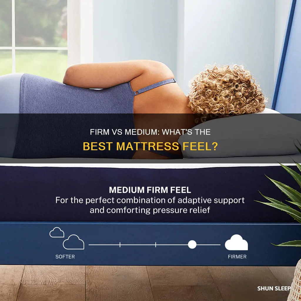 which is better to sleep on firm or medium
