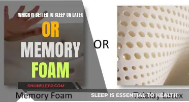 Latex vs Memory Foam: Which Mattress is Best for Sleep?