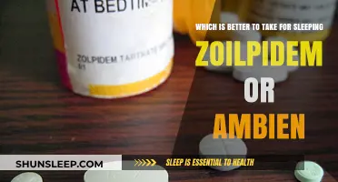 Zolpidem vs. Ambien: Which Sleep Aid is Better?