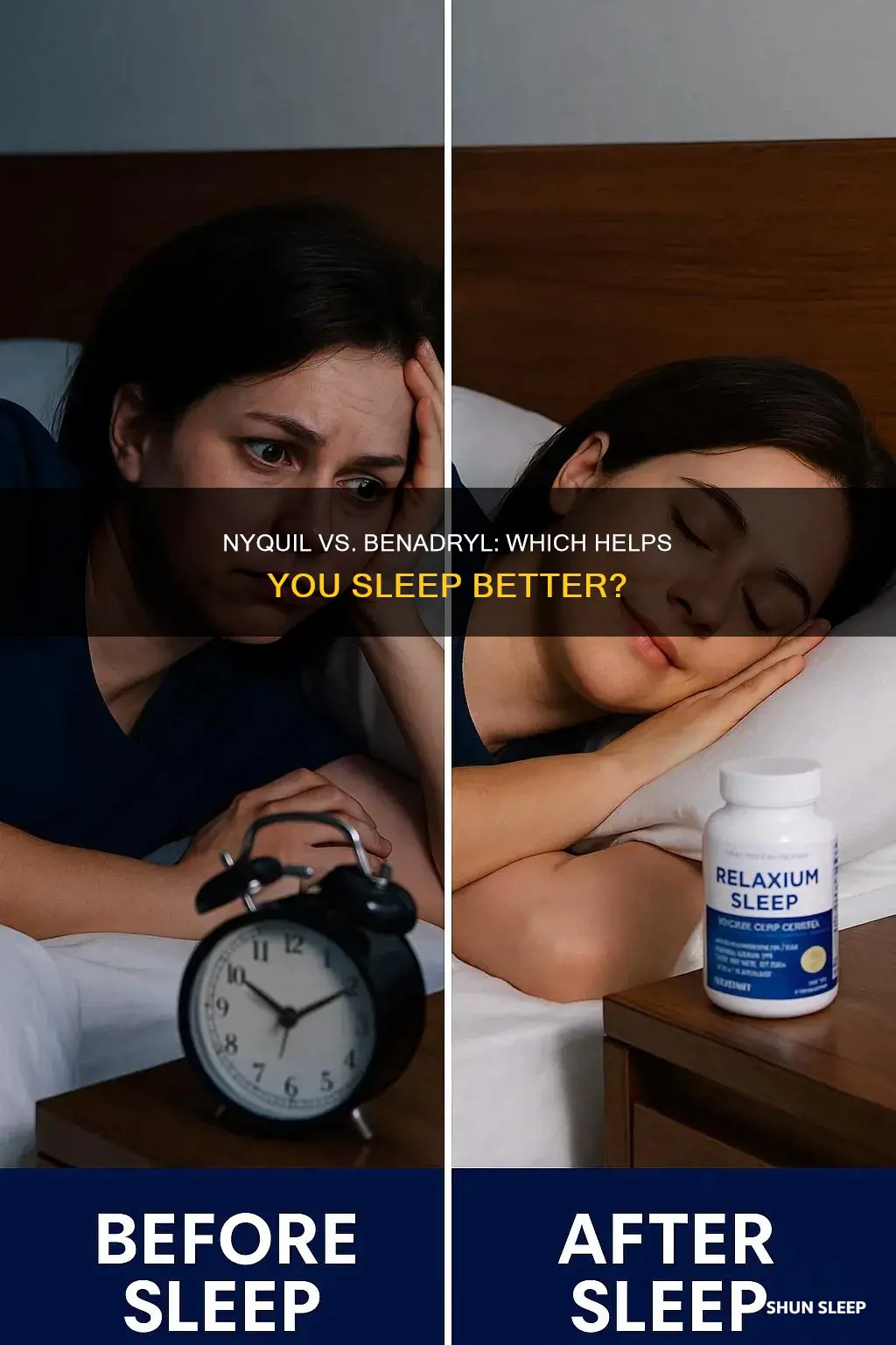 which is better to take to sleep nyquil or benadryl