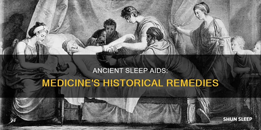 which medicine was prescribed for sleep in old days