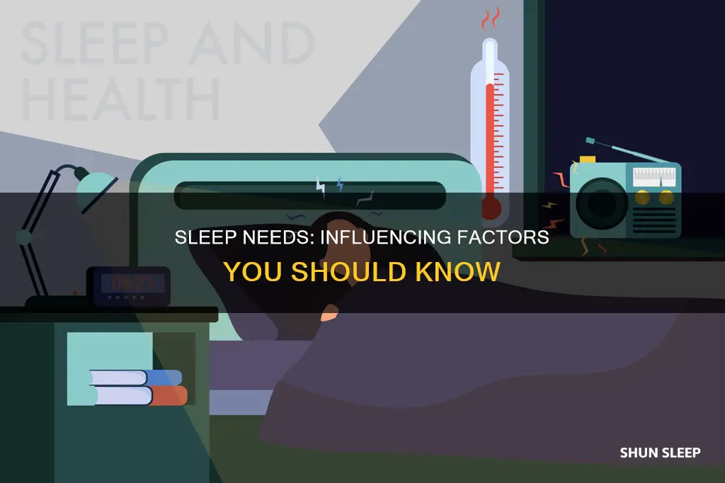 which of the following factors infuences a person sleep need