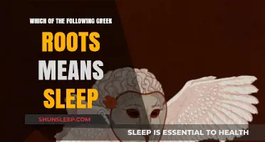Exploring Greek Roots: Understanding the Meaning of Sleep