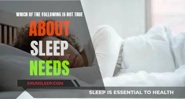 Sleep Needs: Separating Fact from Fiction