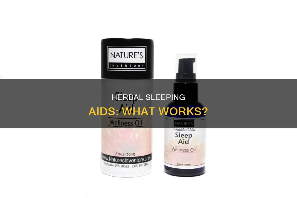 which of the following is used as a sleeping aid