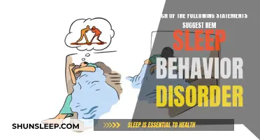 Signs of REM Sleep Behavior Disorder: Uncovering the Symptoms