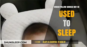Pillows to Avoid for a Good Night's Sleep