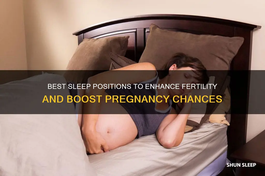 which position to sleep to get pregnant