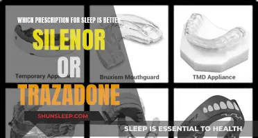 Silenor vs. Trazodone: Which Sleep Aid is Superior?