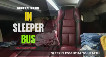 Sleeper Bus: Choosing the Best Seat for a Comfortable Journey