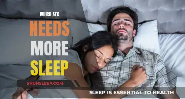 Who Needs More Sleep? Men vs. Women