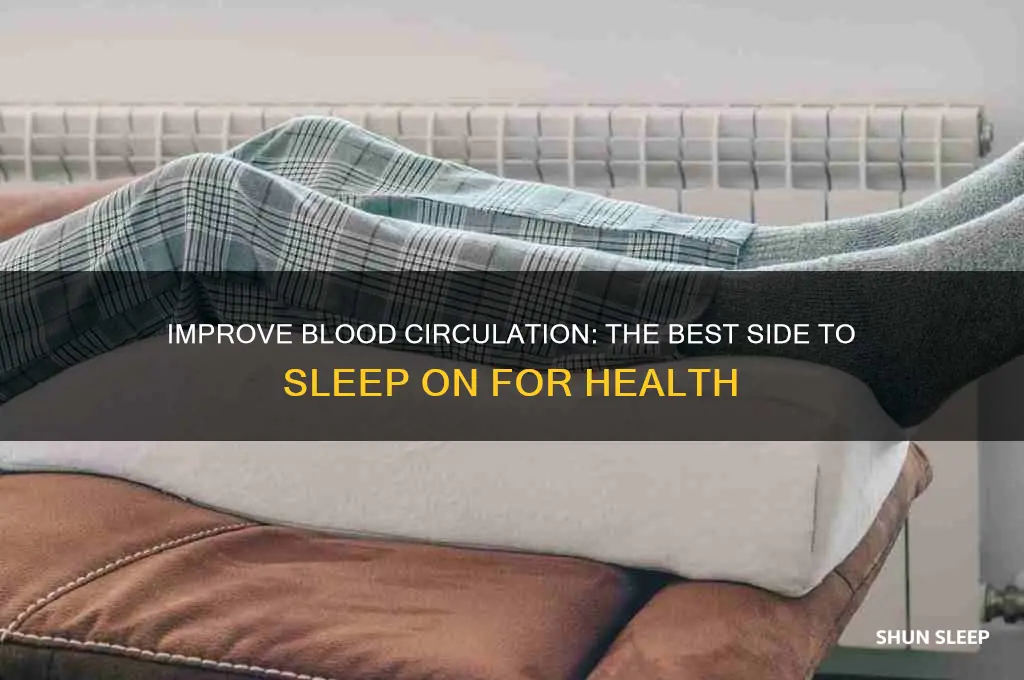 which side should i sleep 9n to help blood circulation