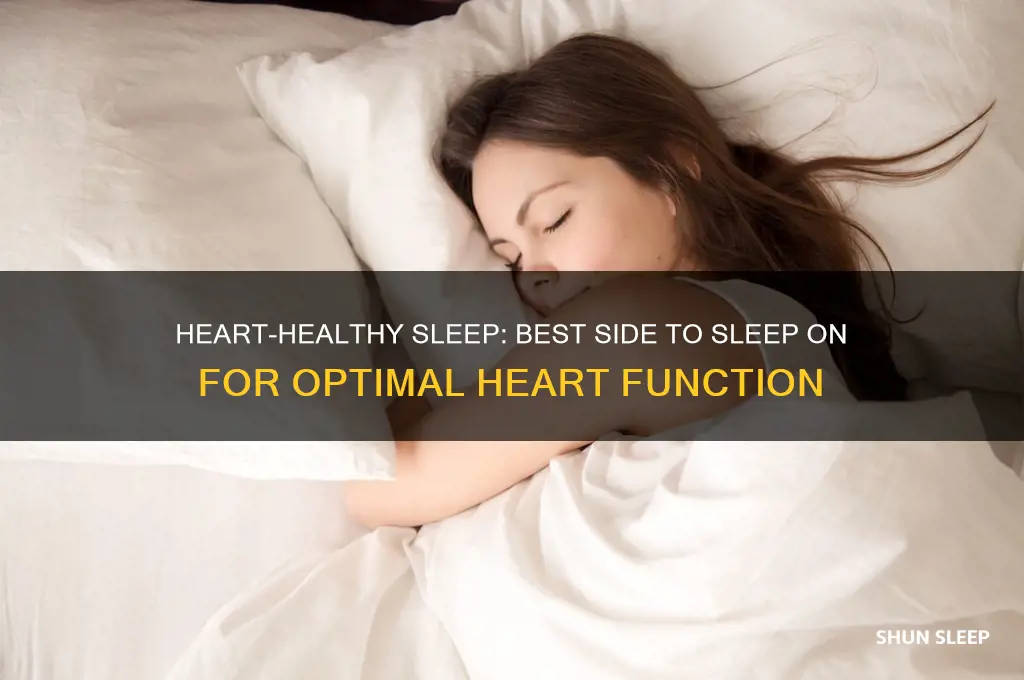 which side should you sleep on to help your heart