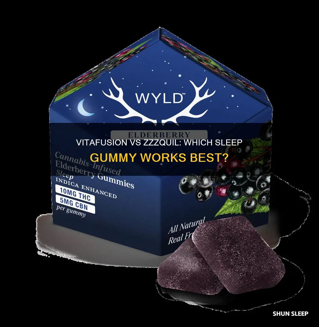 which sleep gummy is better vitafusion or zzzquil