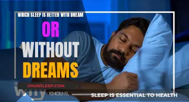 Dreaming Sleep: Better or Worse?