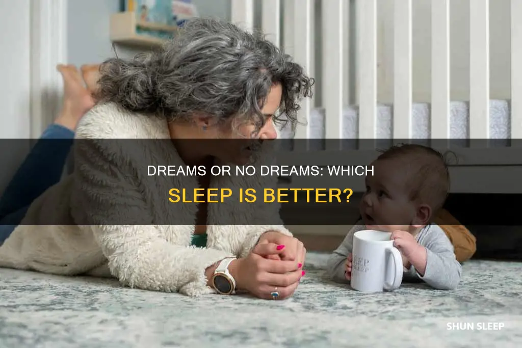 which sleep is better with dreams or without