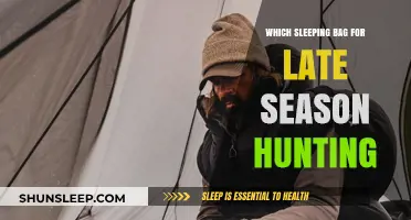 Late-Season Hunting: Choosing the Right Sleeping Bag