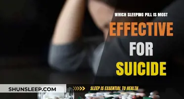 Effective Suicide with Sleeping Pills: What's the Best Option?