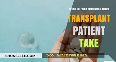 Safe Sleeping Pills for Kidney Transplant Patients
