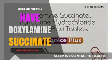 Doxylamine Succinate: What Sleep Aids Contain This Ingredient?
