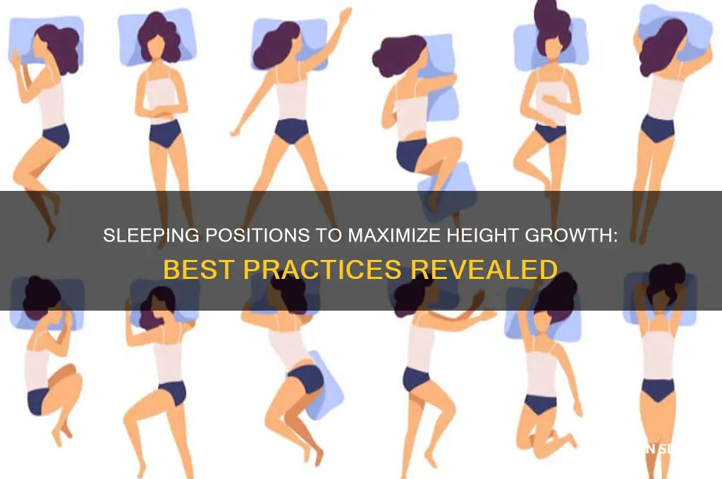 which sleeping position helps you grow taller
