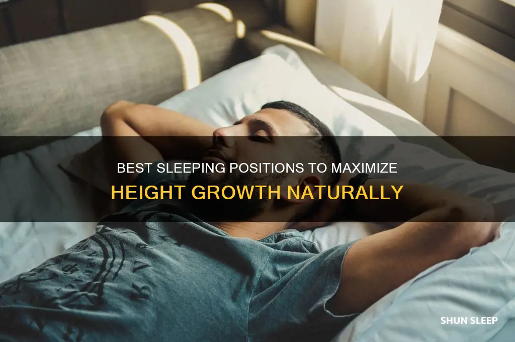 which sleeping position is best getting taller