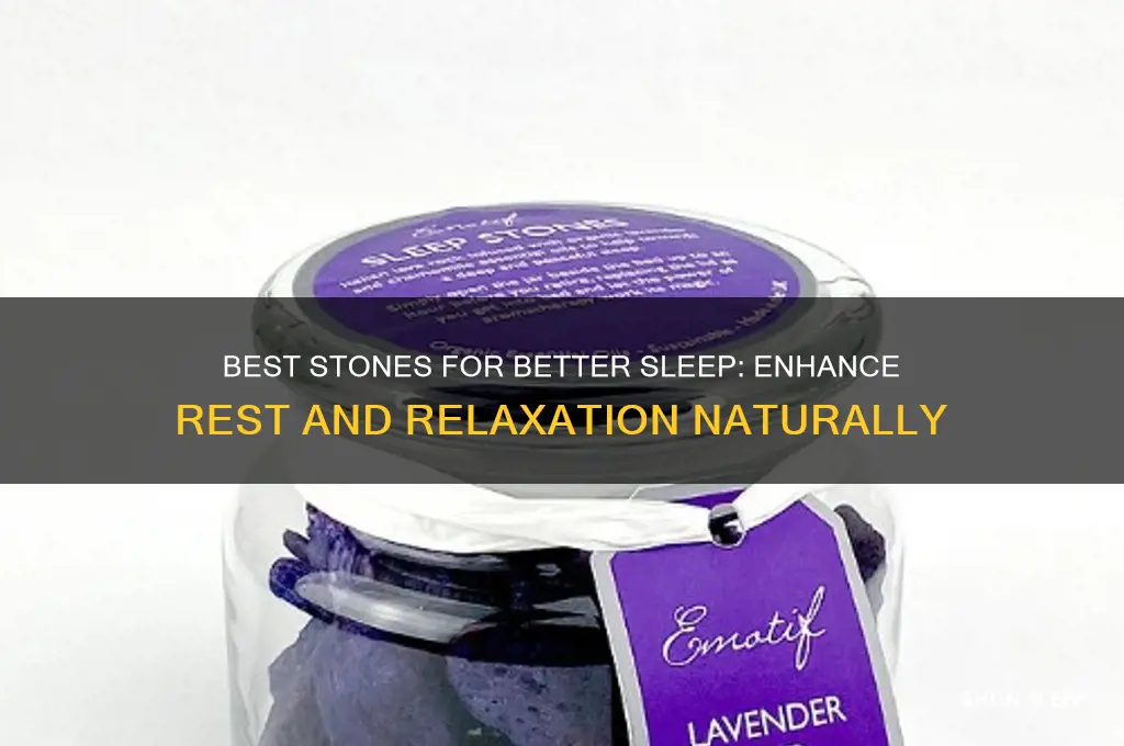 which stone helps with sleep