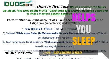 Surahs for Serenity: Quranic Verses to Enhance Your Sleep Quality