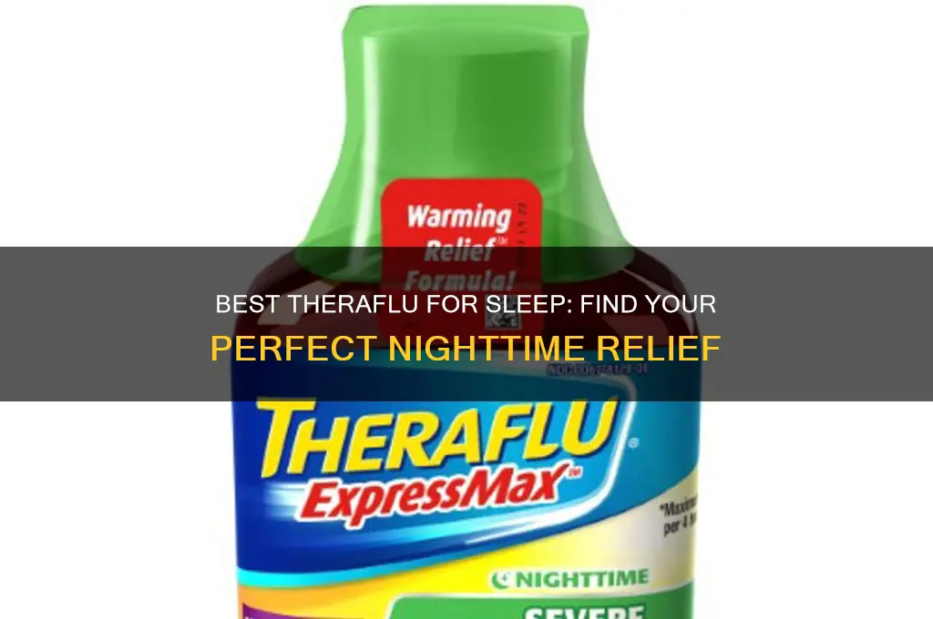 which theraflu will help me sleep