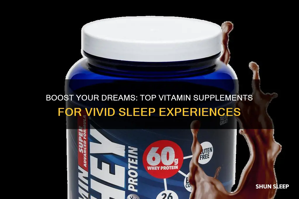 which vitamin supplement help you to dream in sleep