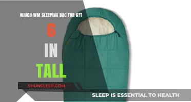 Extra-Tall WM Sleeping Bags: 6'6" and Over