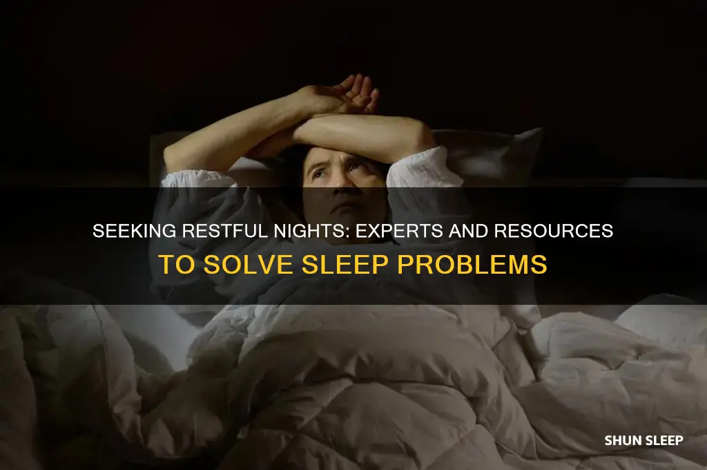 who can help with sleep problems