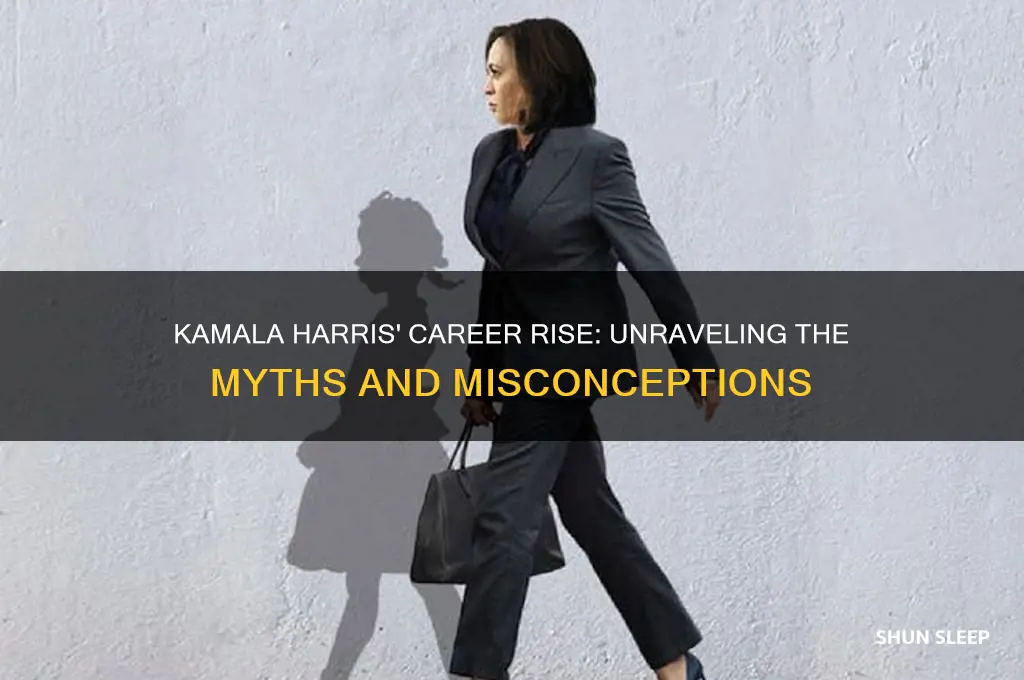 who did kamala harris sleep with to get a job