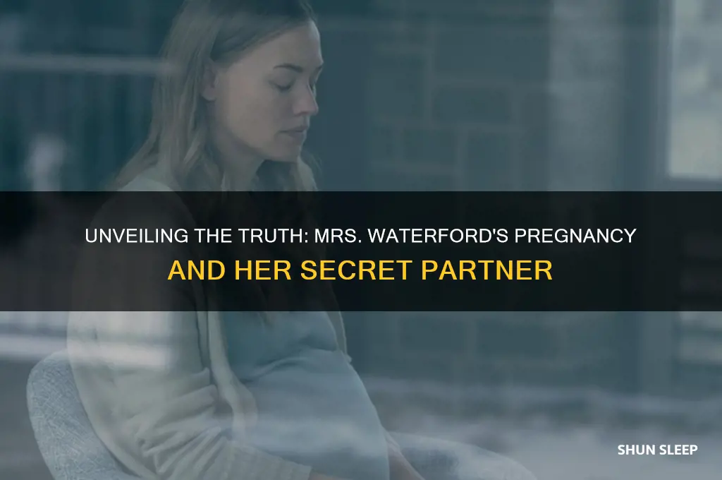 who did mrs waterford sleep with to get pregnant