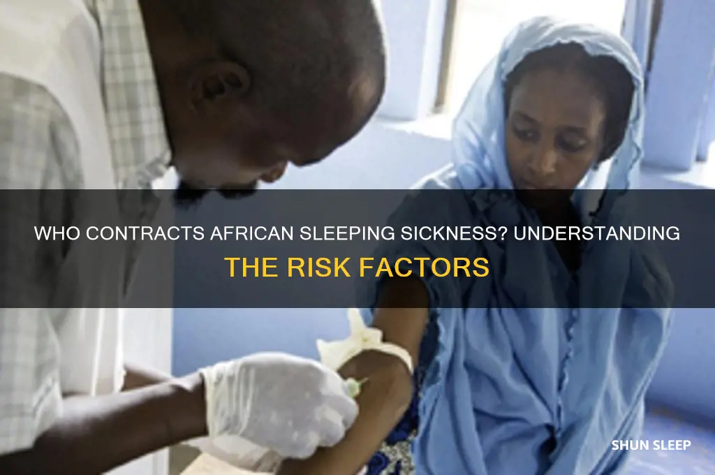 who gets african sleeping sickness