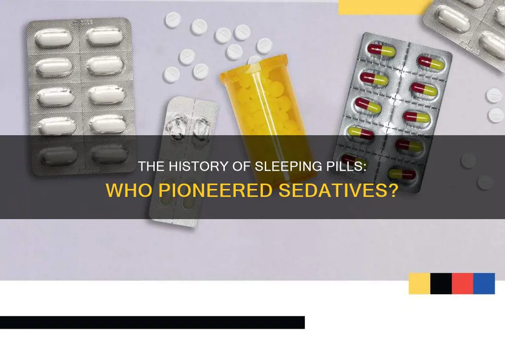 who invented sleeping pills