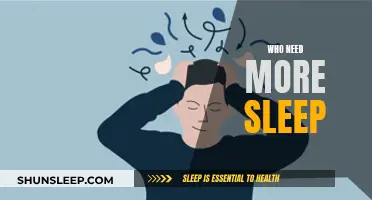 Sleep: Who Needs More and Why?