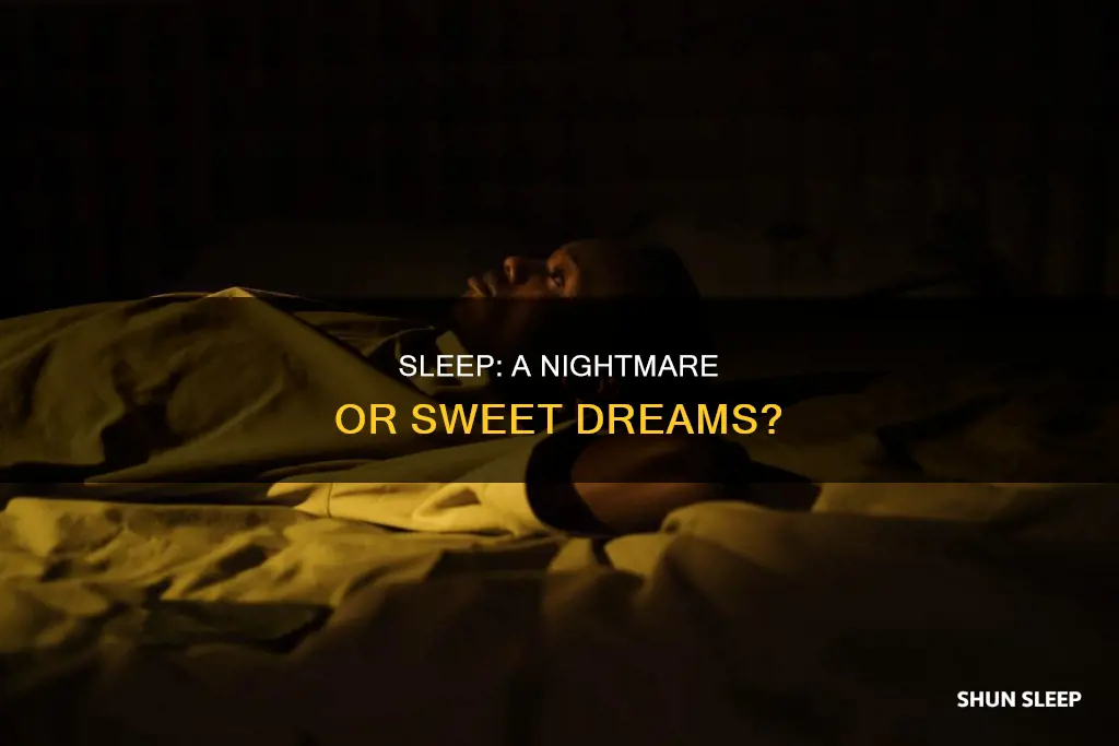 who needs sleep anyway nightmares