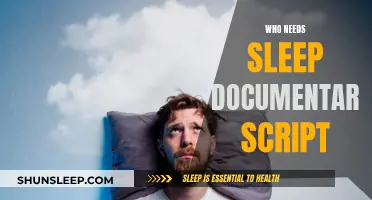 Sleep Deprivation: A Documentary Script's Exploration