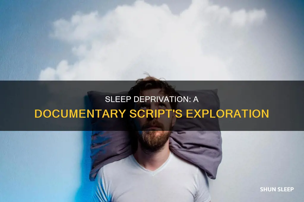 who needs sleep documentary script