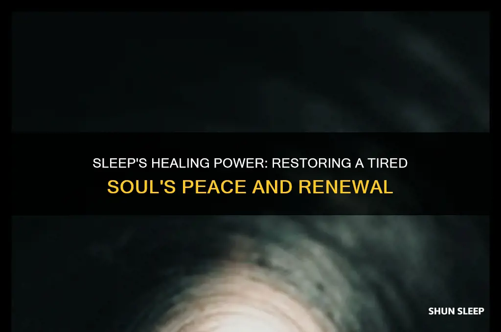 who said sleep doesn
